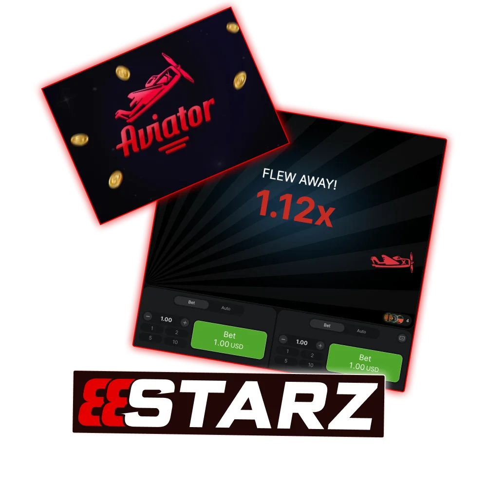 Aviator is a popular crash-style game available on the official 888Starz casino website.