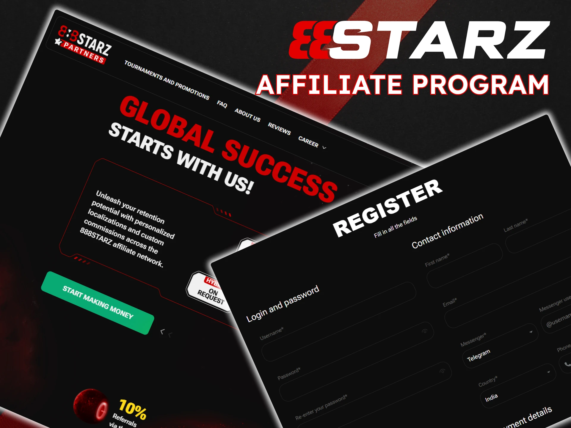 Learn about the 888Starz affiliate program and its benefits.
